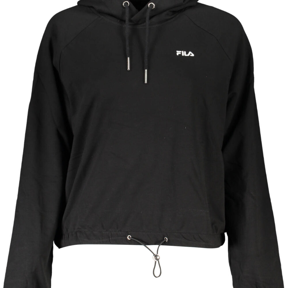 FILA FELPA SENZA ZIP DONNA NERO