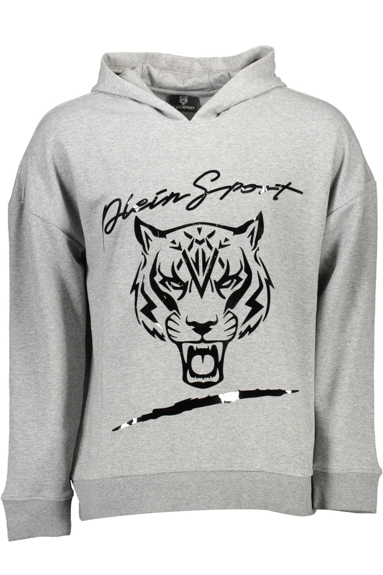 PLEIN SPORT FELPA SENZA ZIP UOMO GRIGIO