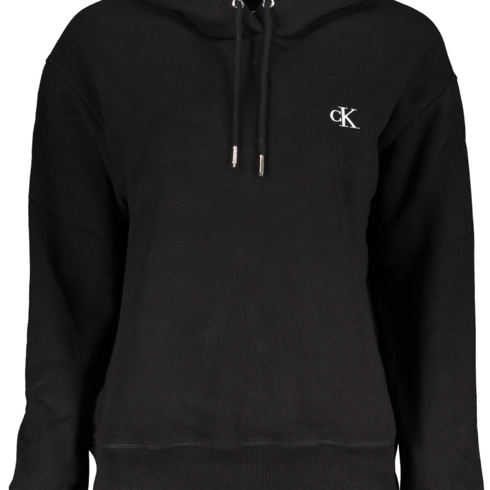 CALVIN KLEIN FELPA SENZA ZIP DONNA NERO