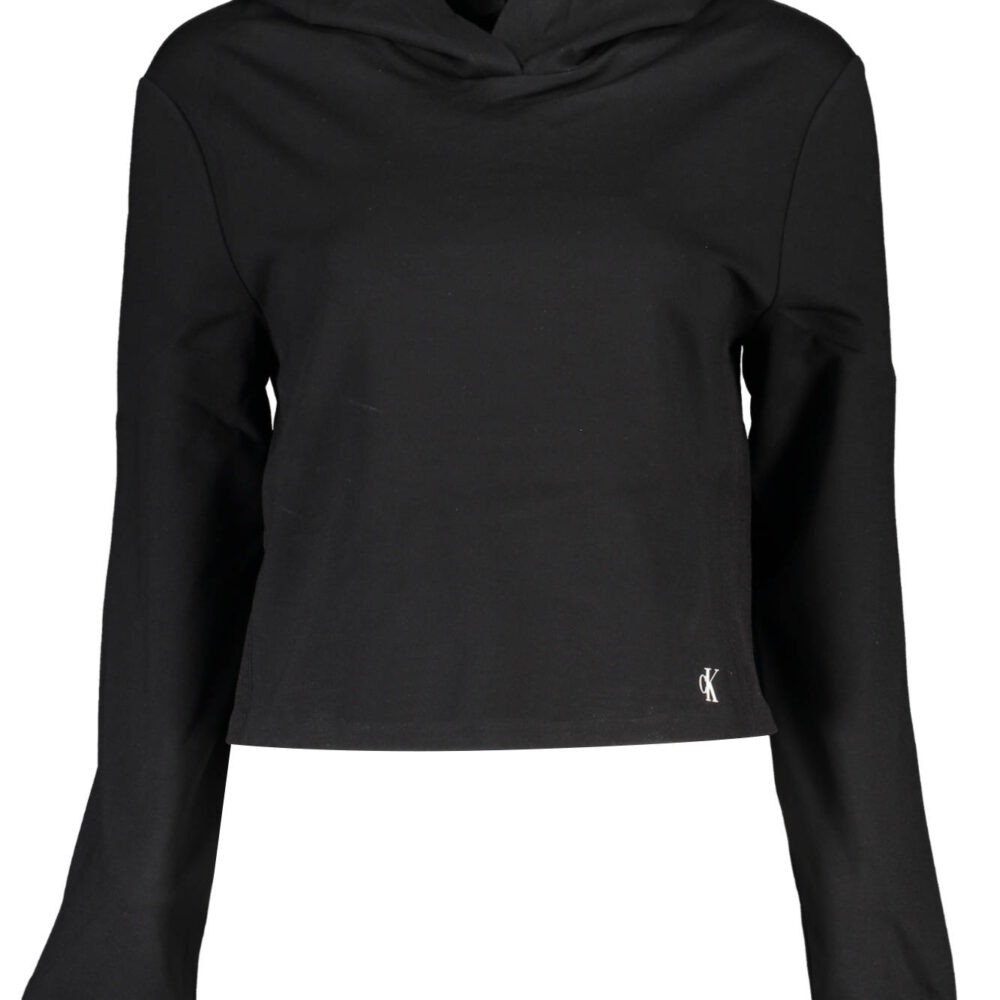 CALVIN KLEIN FELPA SENZA ZIP DONNA NERO