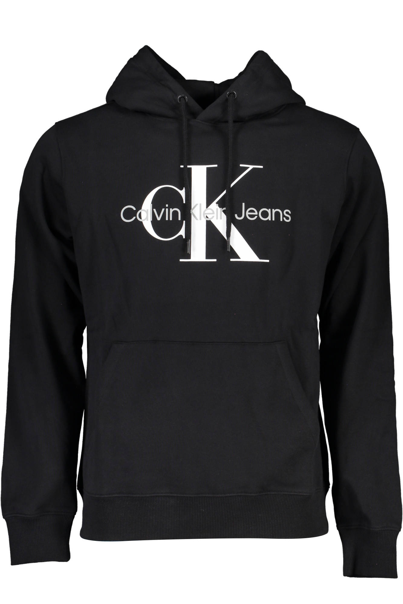 CALVIN KLEIN FELPA SENZA ZIP UOMO NERO