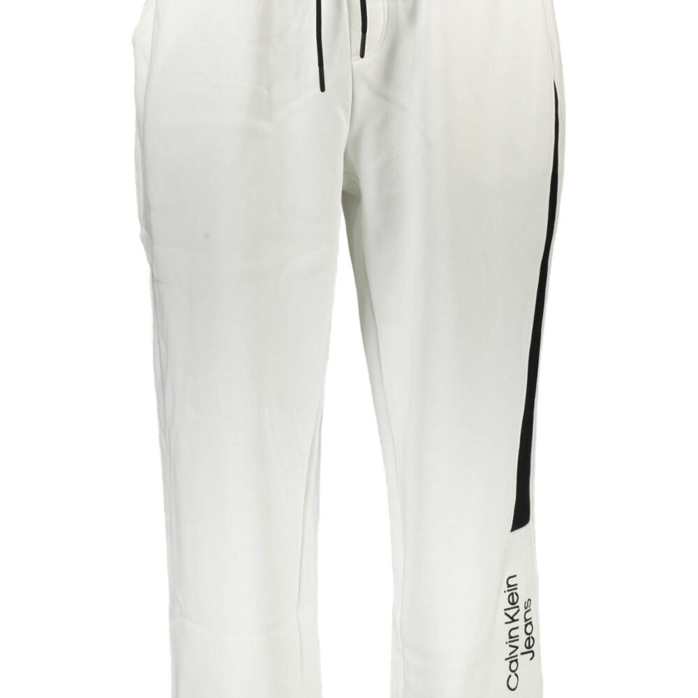 CALVIN KLEIN PANTALONE UOMO BIANCO
