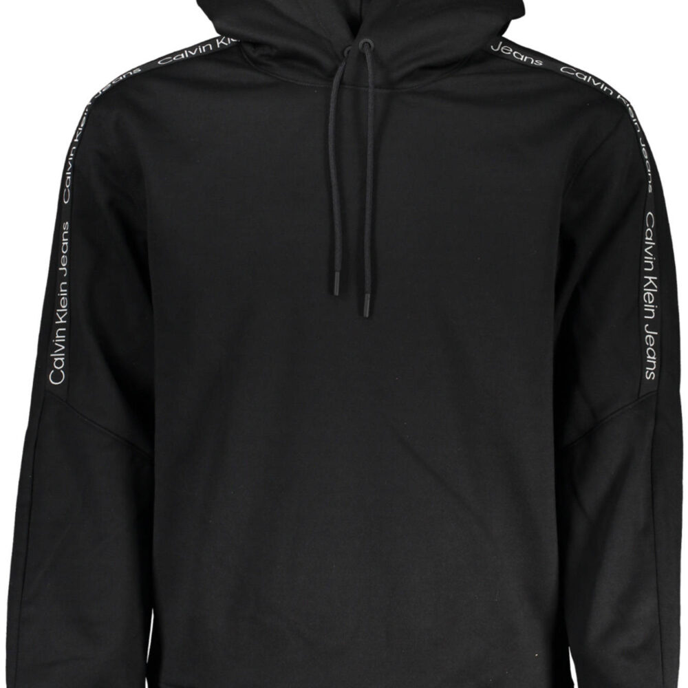 CALVIN KLEIN FELPA SENZA ZIP UOMO NERO