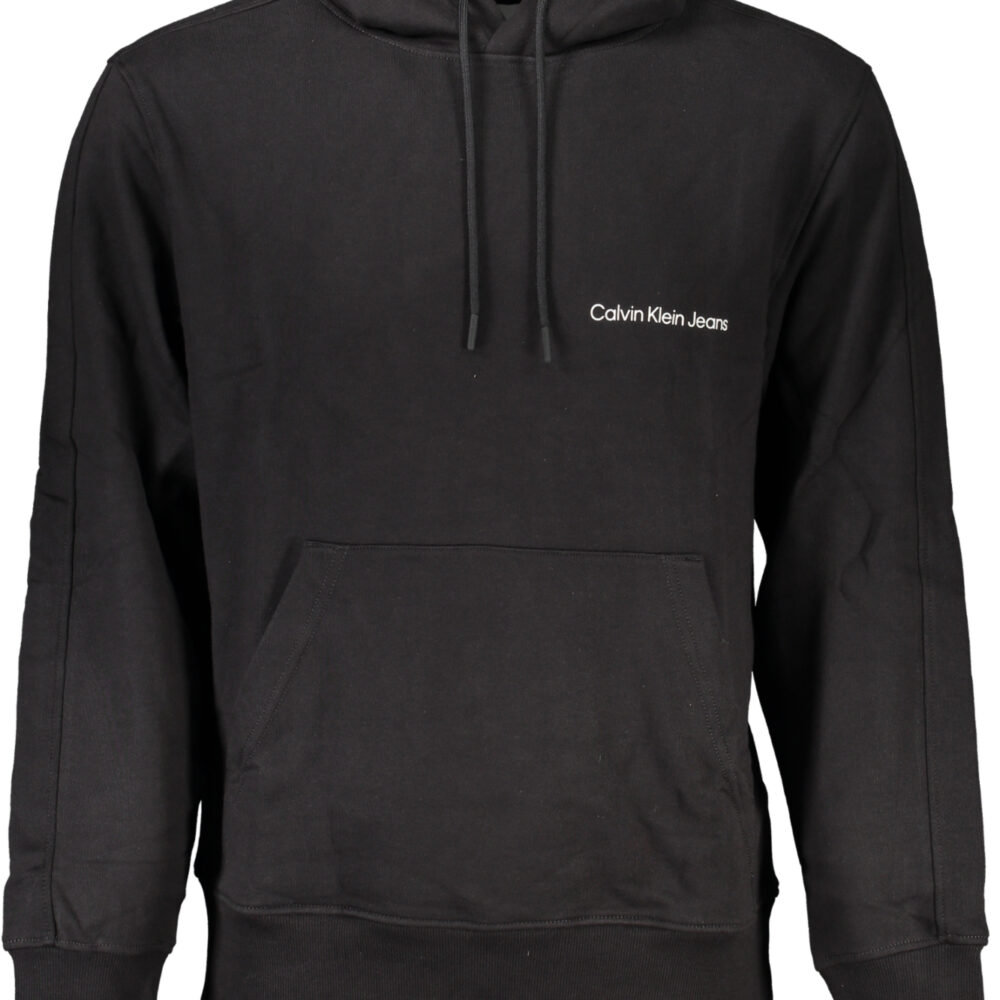 CALVIN KLEIN FELPA SENZA ZIP UOMO NERO