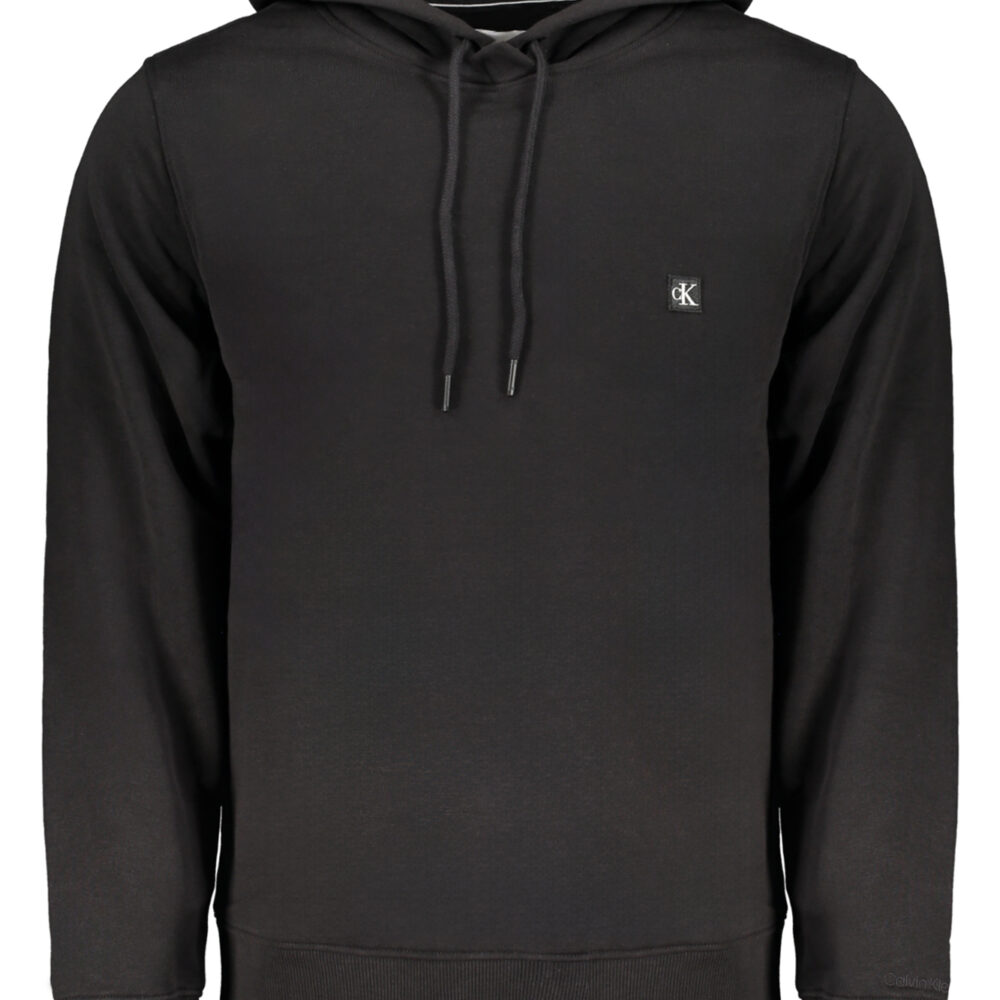 CALVIN KLEIN FELPA SENZA ZIP UOMO NERO