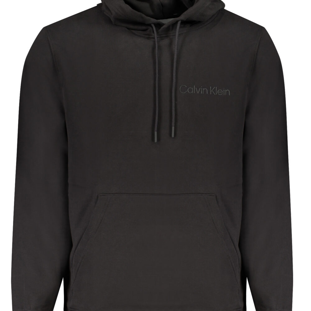CALVIN KLEIN FELPA SENZA ZIP UOMO NERO