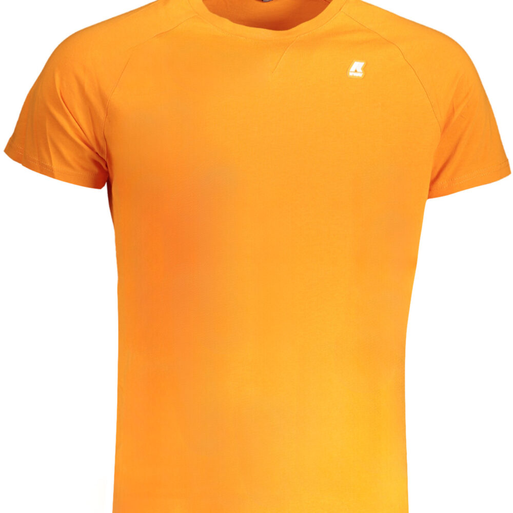 K-WAY T-SHIRT MANICHE CORTE UOMO ARANCIO