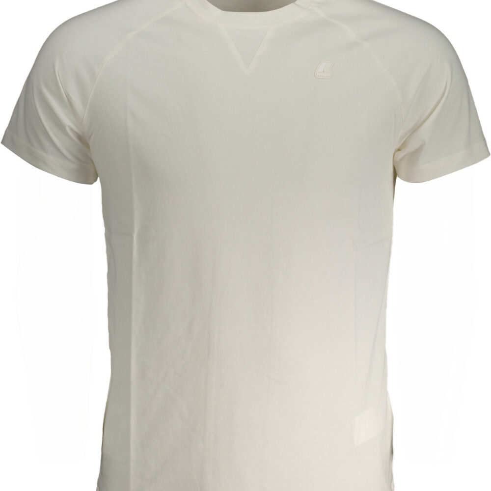 K-WAY T-SHIRT MANICHE CORTE UOMO BIANCO