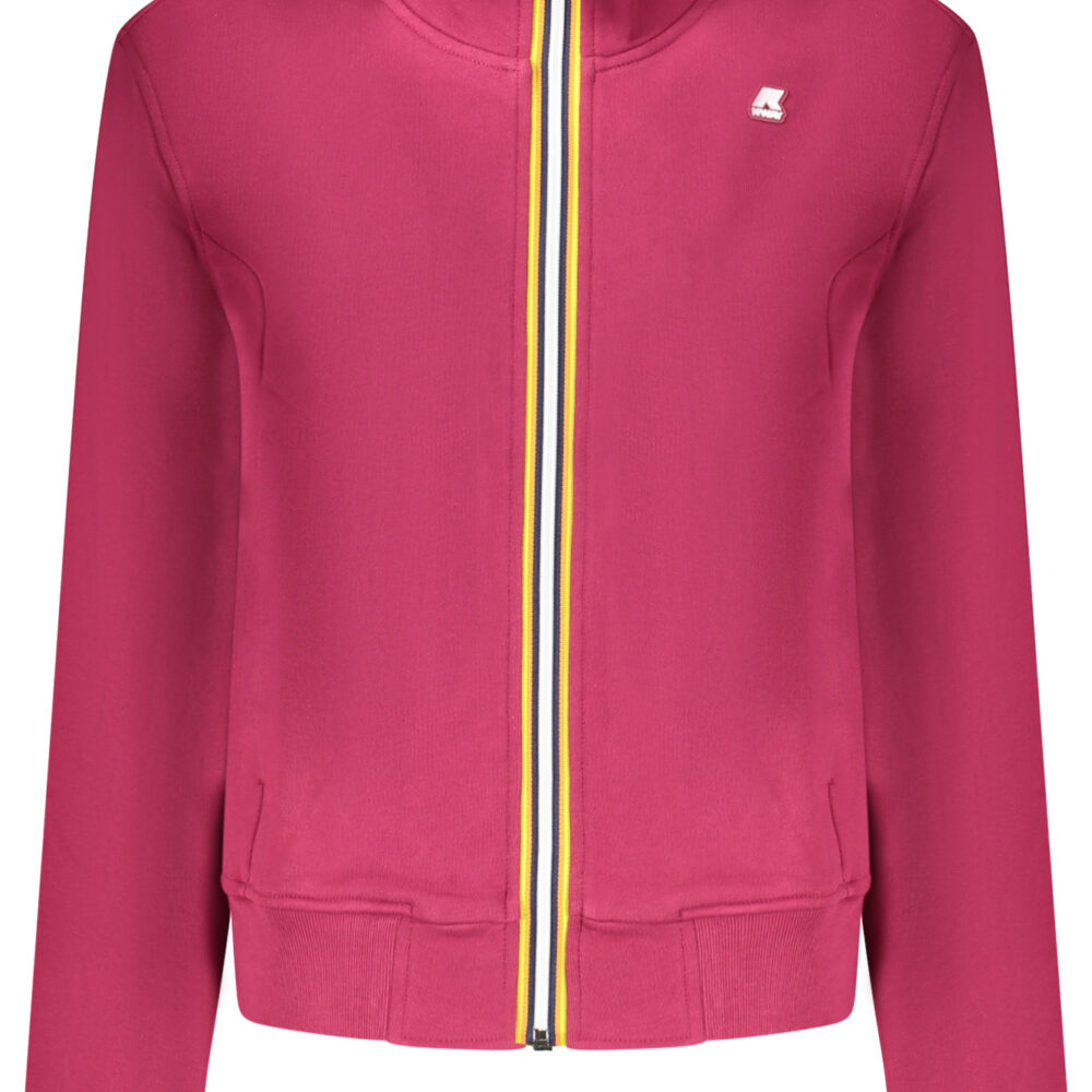 K-WAY FELPA CON ZIP DONNA VIOLA