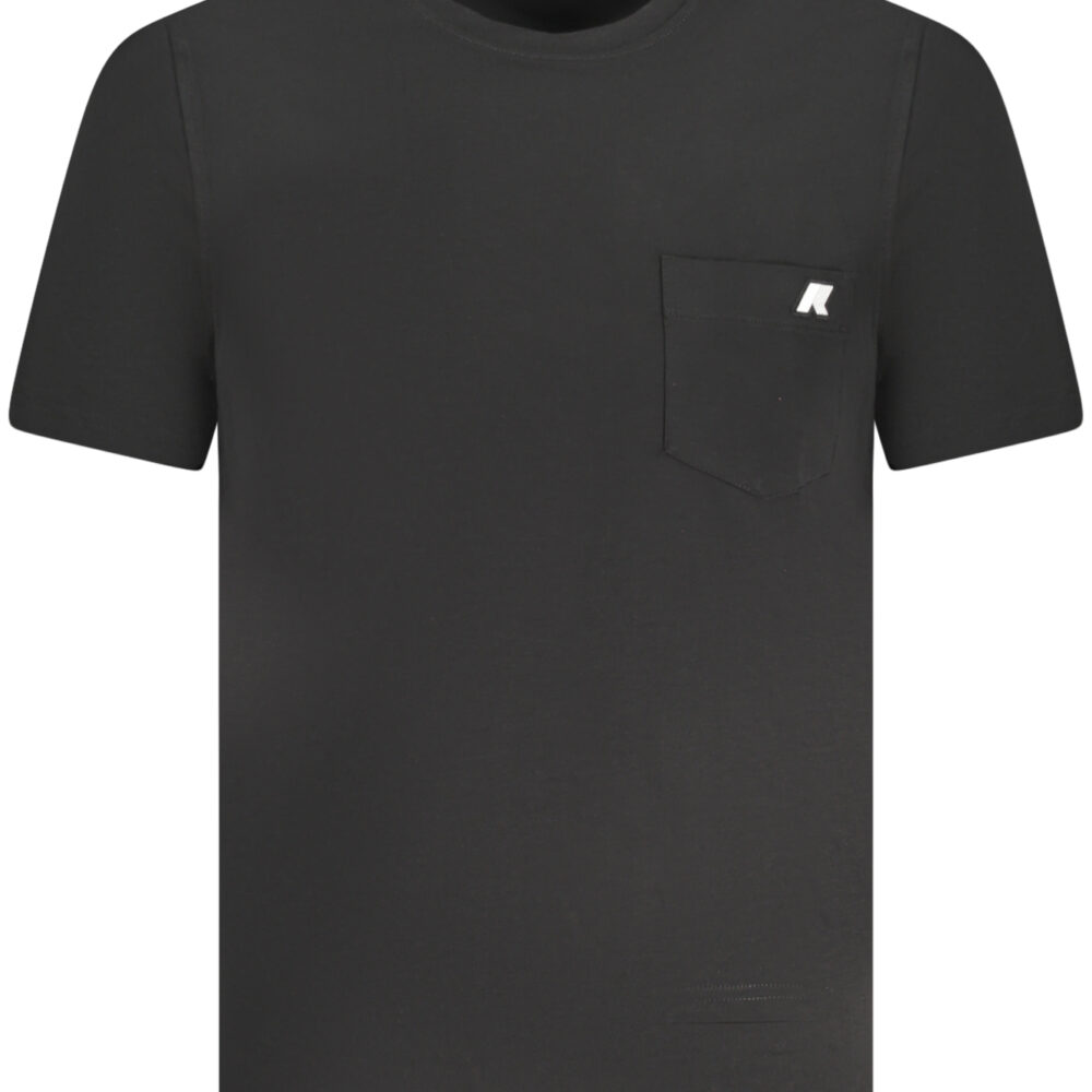 K-WAY T-SHIRT MANICHE CORTE UOMO NERO