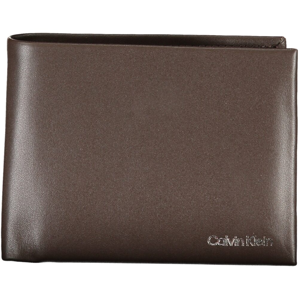 CALVIN KLEIN PORTAFOGLIO UOMO MARRONE