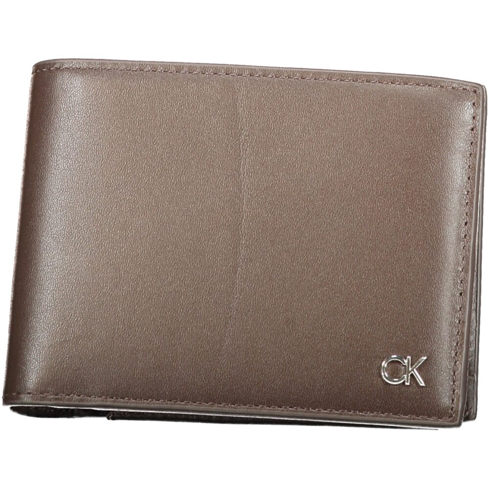 CALVIN KLEIN PORTAFOGLIO UOMO MARRONE