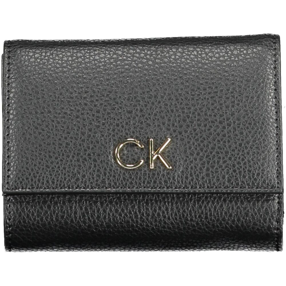 CALVIN KLEIN PORTAFOGLIO DONNA NERO
