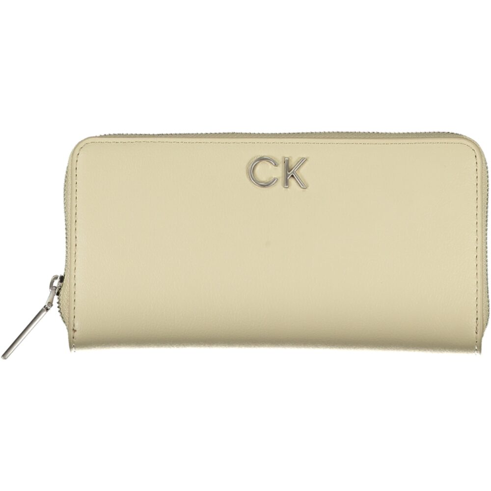 CALVIN KLEIN PORTAFOGLIO DONNA BEIGE