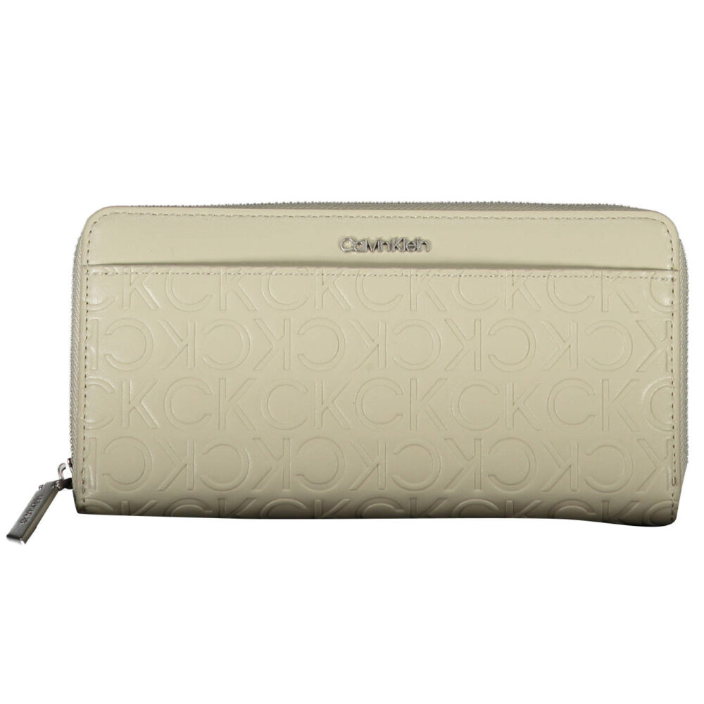 CALVIN KLEIN PORTAFOGLIO DONNA BEIGE