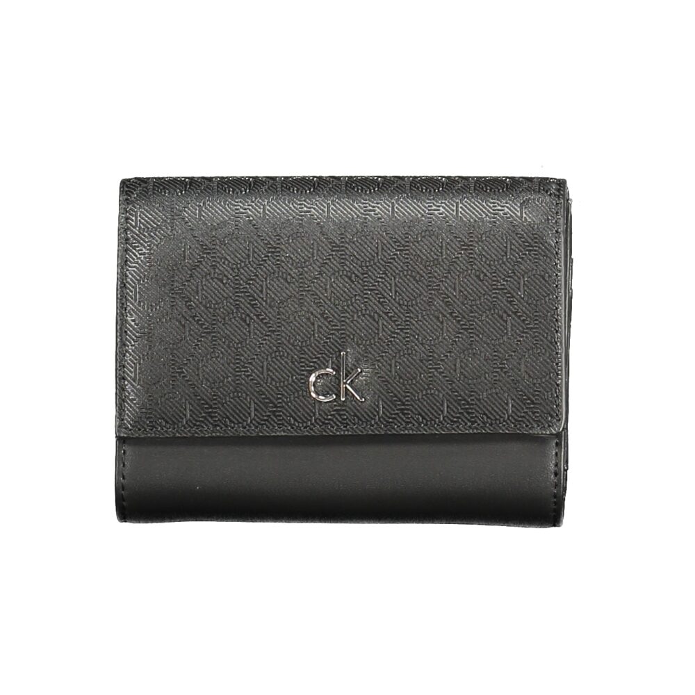 CALVIN KLEIN PORTAFOGLIO DONNA NERO