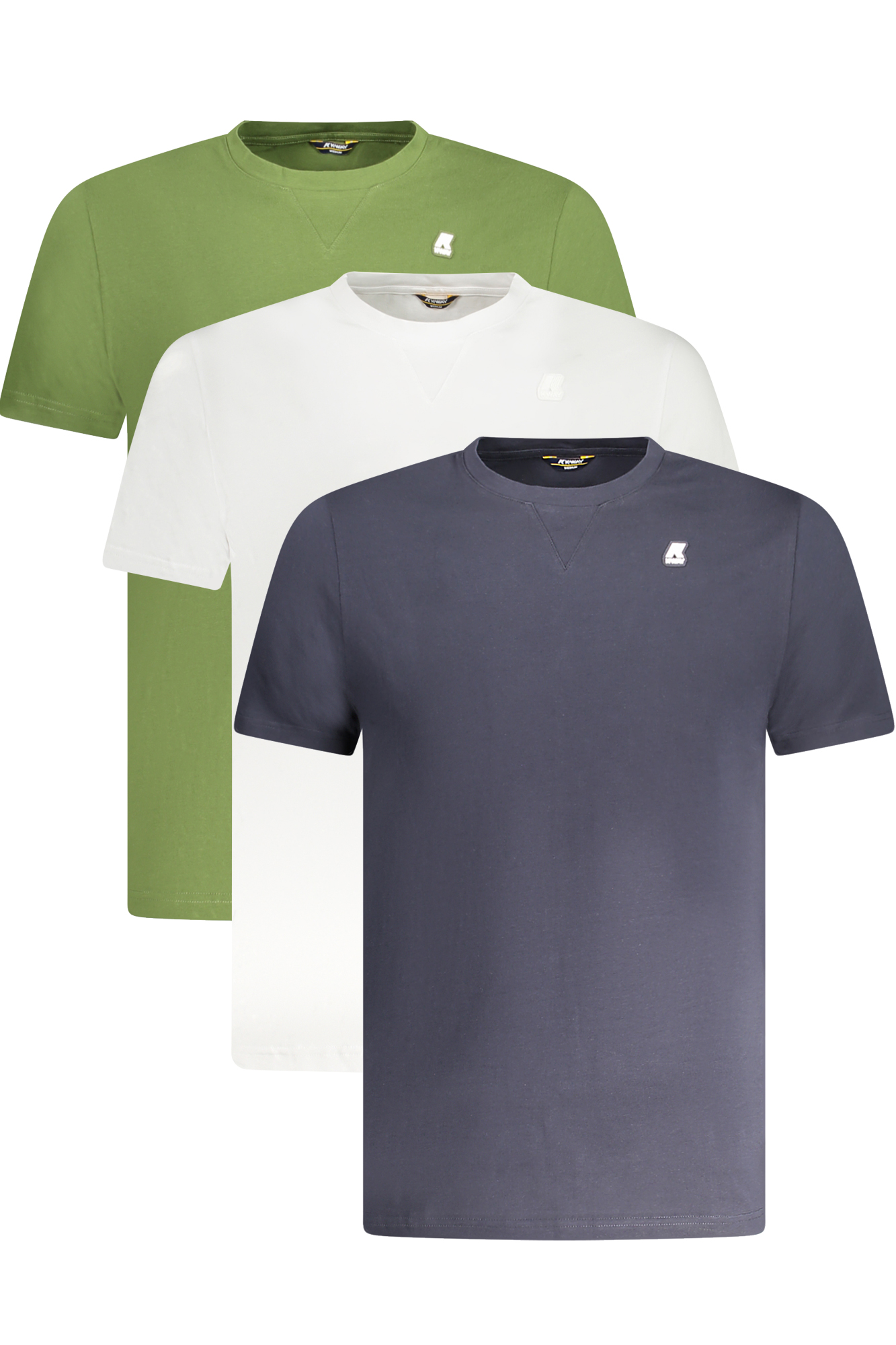 K-WAY T-SHIRT MANICHE CORTE UOMO VERDE