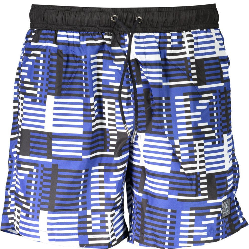 KARL LAGERFELD BEACHWEAR COSTUME PARTE SOTTO UOMO BLU