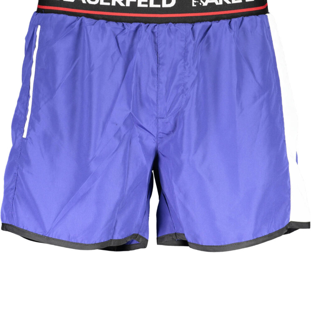 KARL LAGERFELD BEACHWEAR COSTUME PARTE SOTTO UOMO BLU