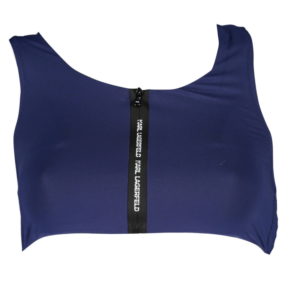 KARL LAGERFELD COSTUME PARTE SOPRA DONNA BLU
