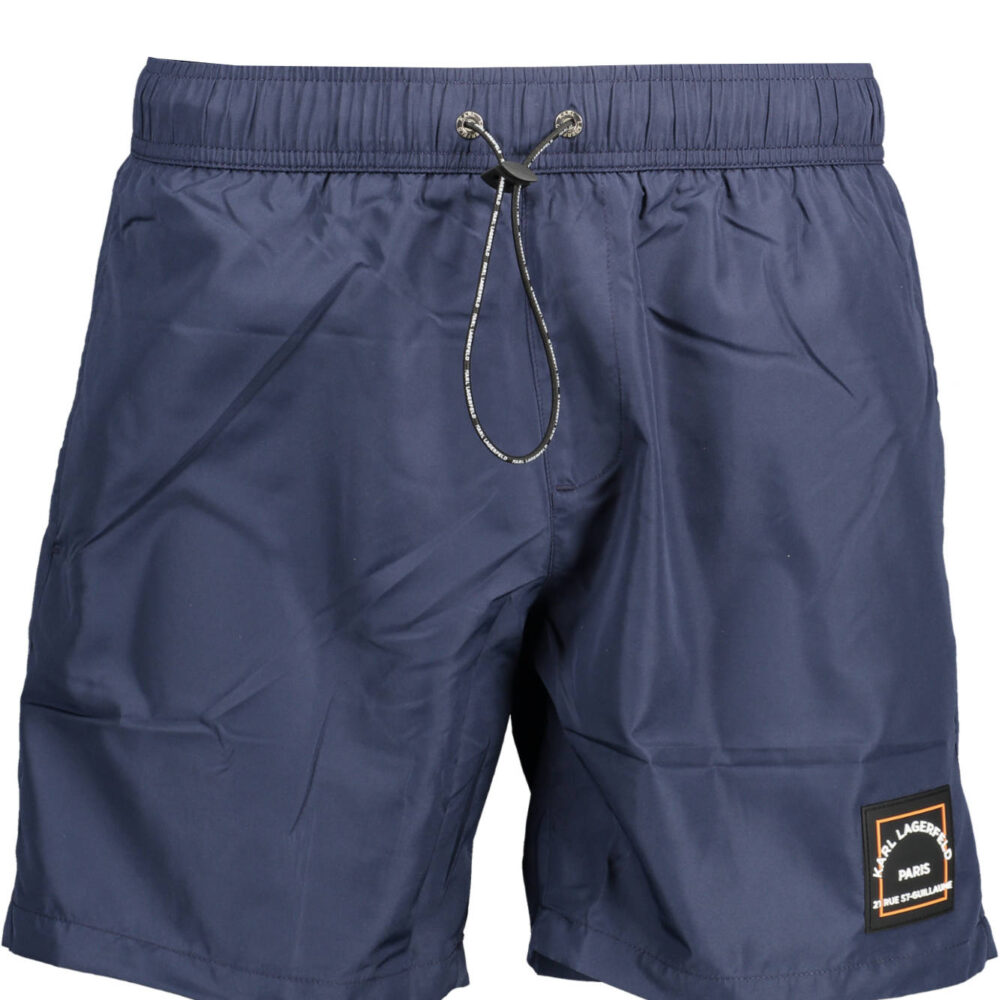KARL LAGERFELD BEACHWEAR COSTUME PARTE SOTTO UOMO BLU