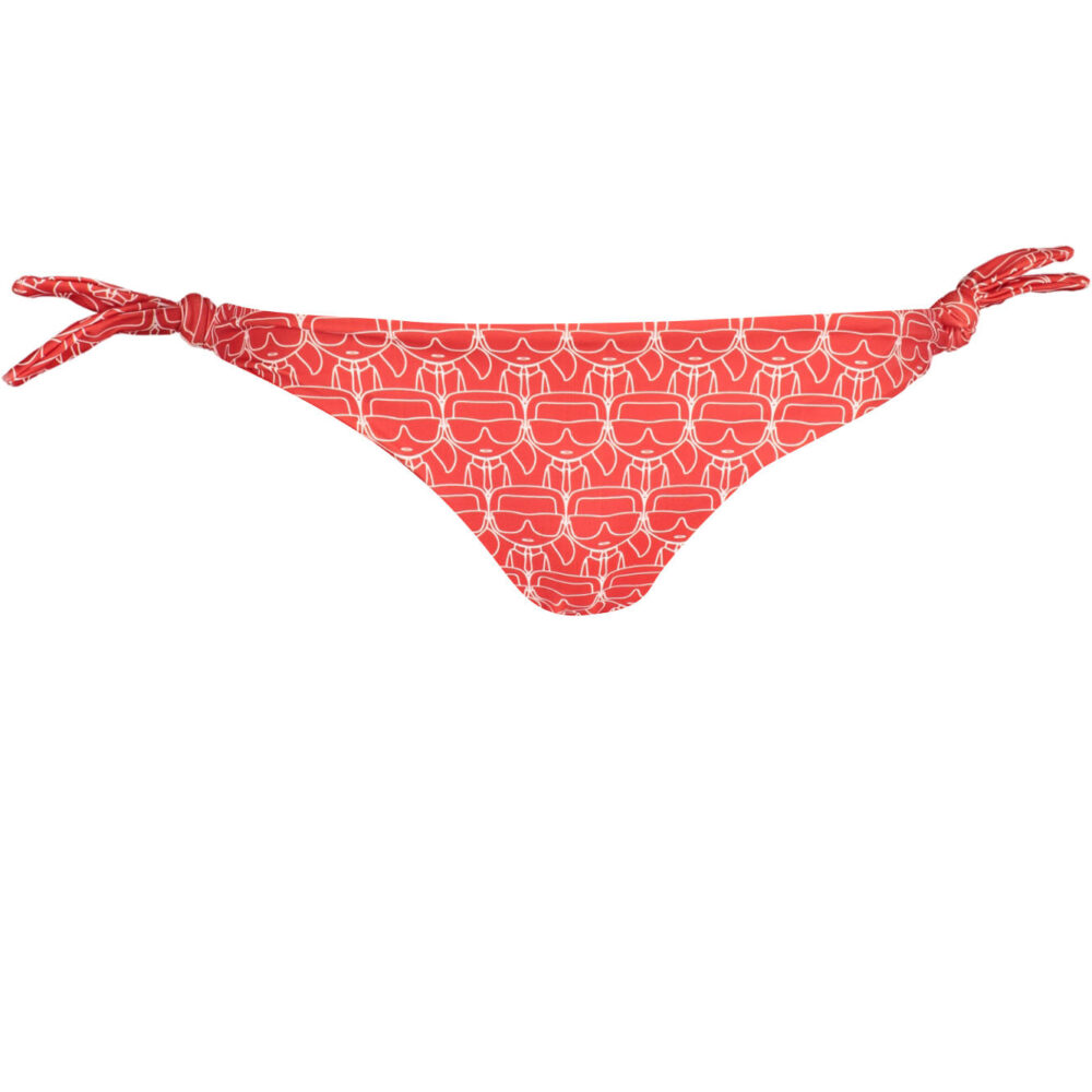 KARL LAGERFELD BEACHWEAR COSTUME PARTE SOTTO DONNA ROSSO