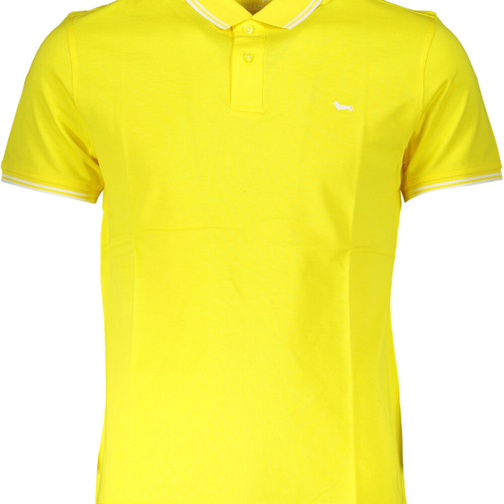 HARMONT & BLAINE POLO MANICHE CORTE UOMO GIALLO