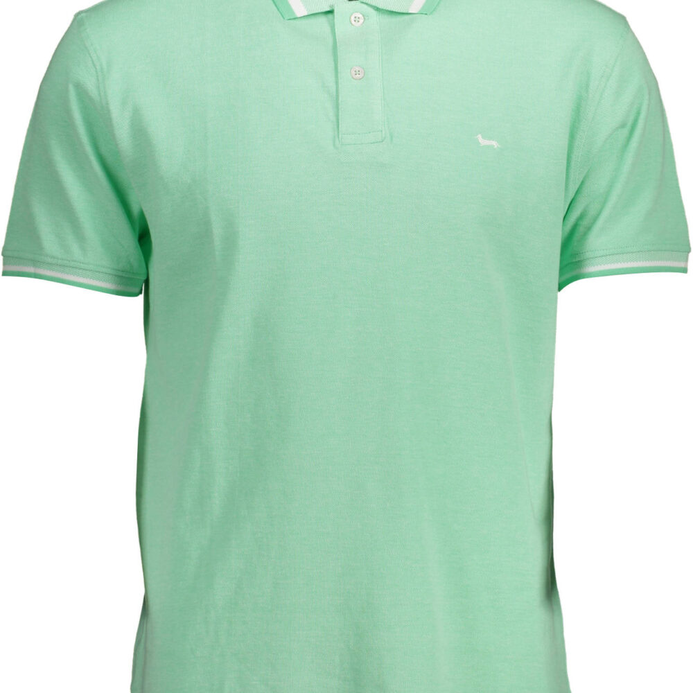 HARMONT & BLAINE POLO MANICHE CORTE UOMO VERDE