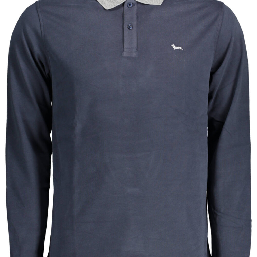 HARMONT & BLAINE POLO MANICHE LUNGHE UOMO BLU