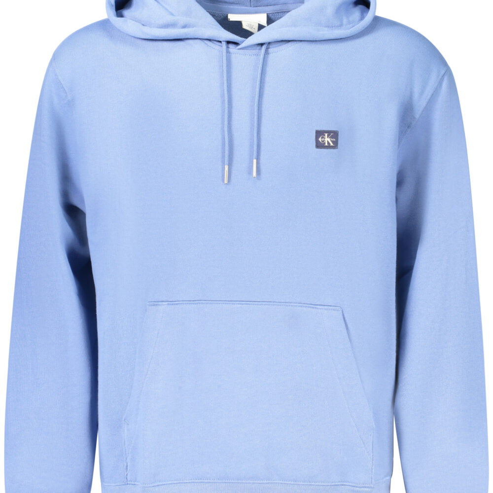 CALVIN KLEIN FELPA SENZA ZIP UOMO BLU