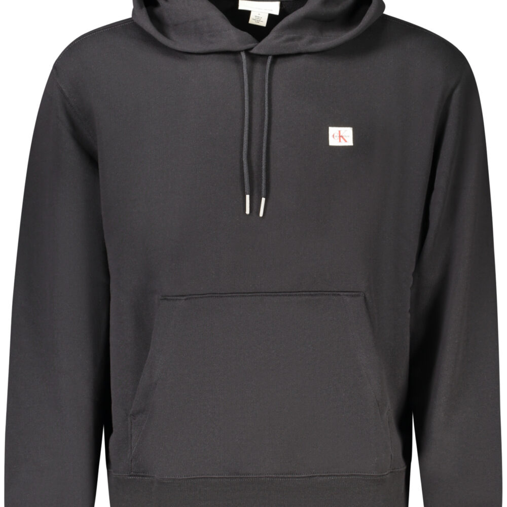 CALVIN KLEIN FELPA SENZA ZIP UOMO NERO