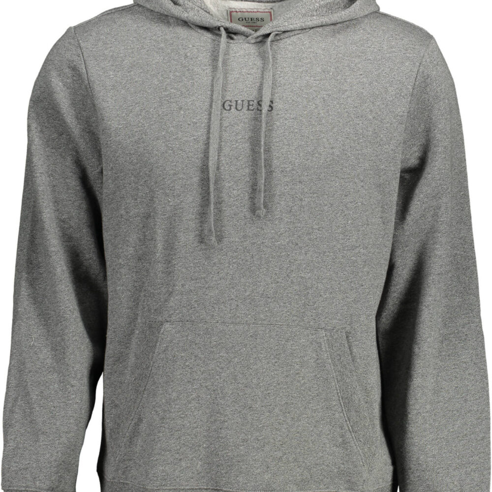 GUESS JEANS FELPA SENZA ZIP UOMO GRIGIO