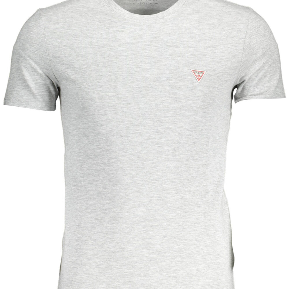GUESS JEANS T-SHIRT MANICHE CORTE UOMO GRIGIO