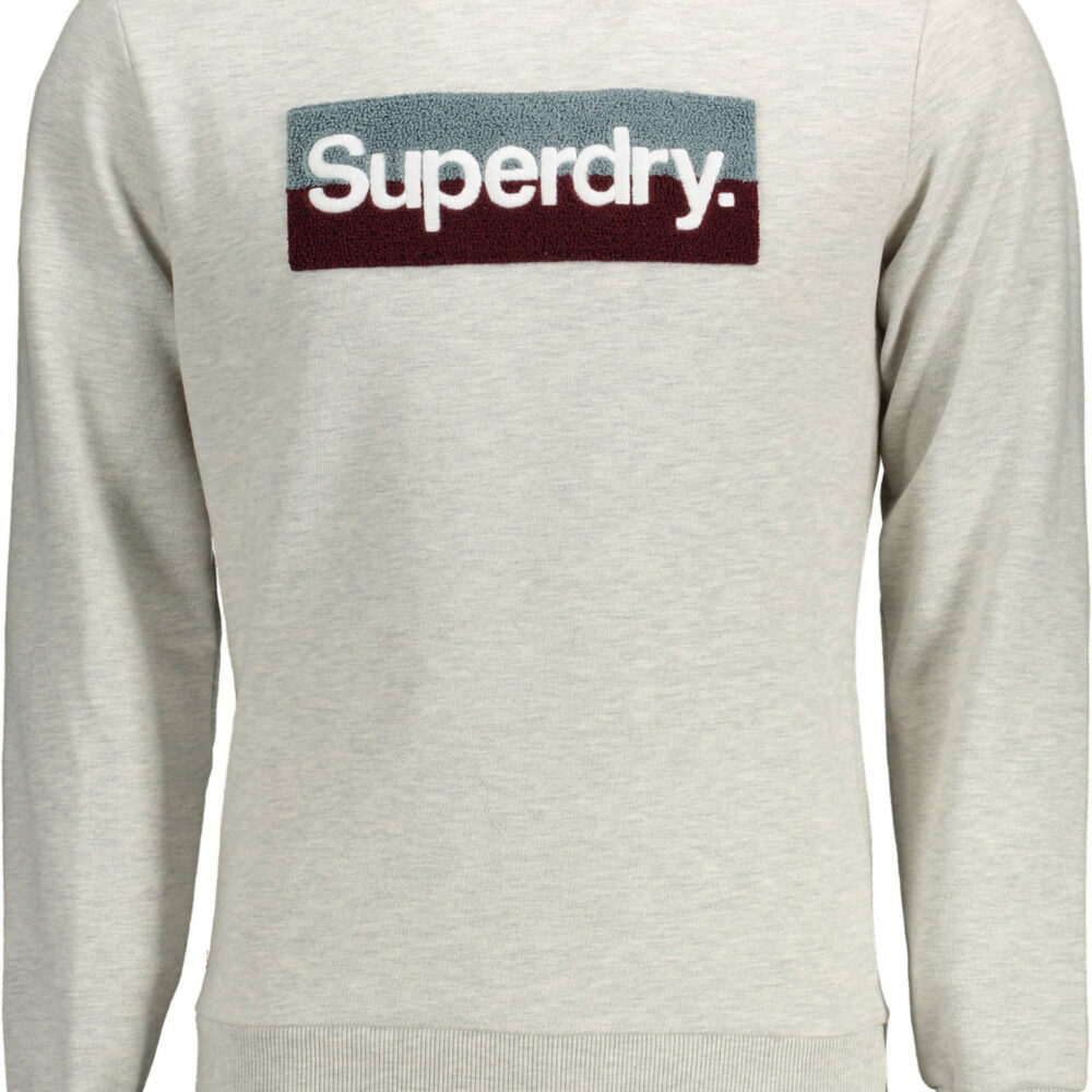 SUPERDRY FELPA SENZA ZIP UOMO GRIGIO