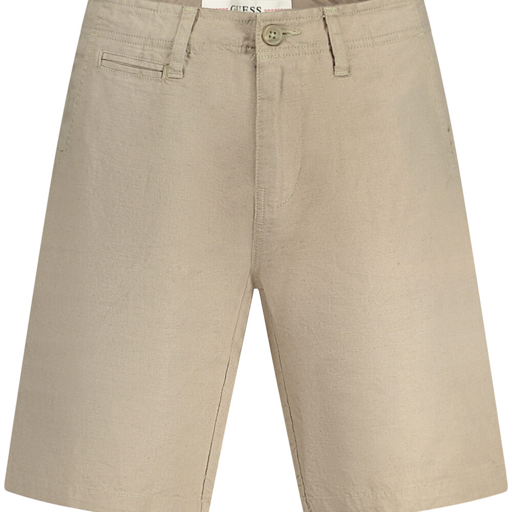 GUESS JEANS PANTALONE BERMUDA UOMO MARRONE