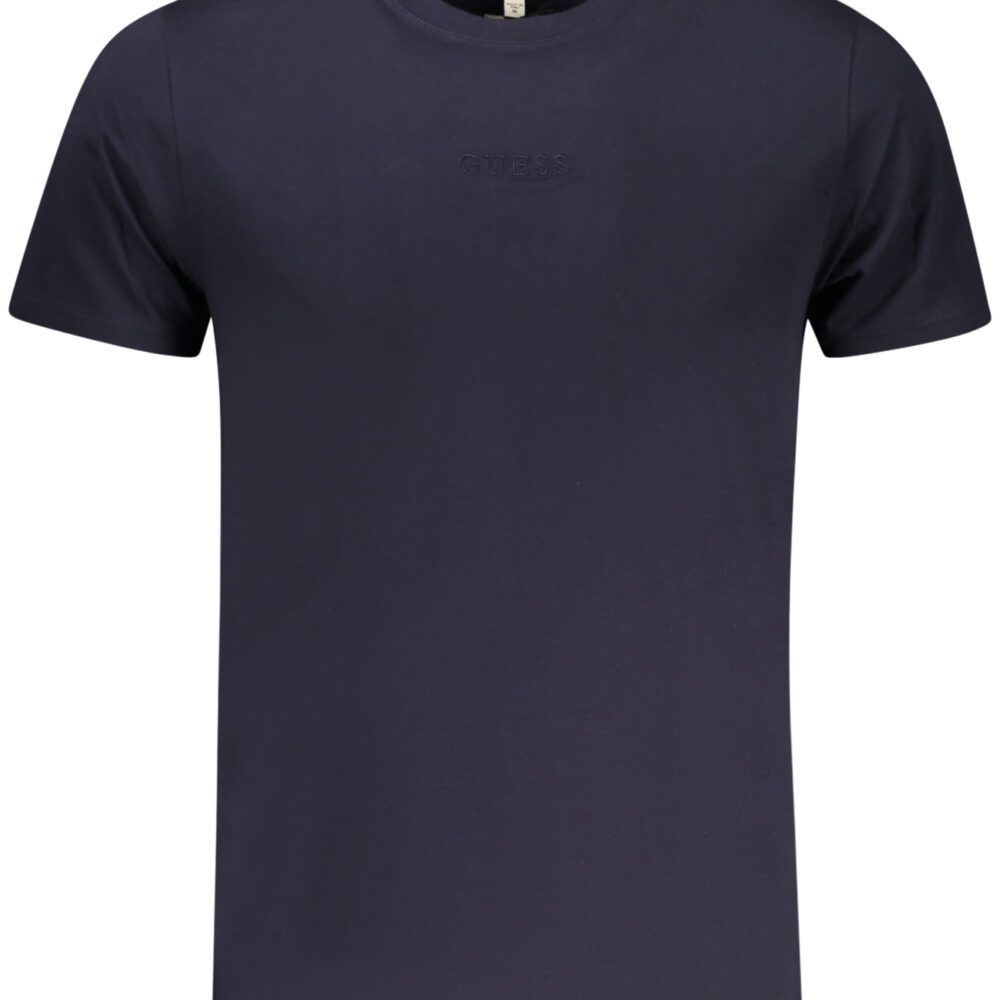 GUESS JEANS T-SHIRT MANICHE CORTE UOMO BLU