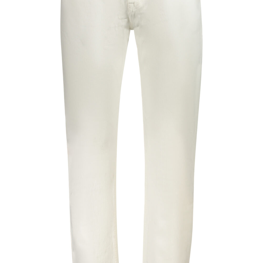 GUESS JEANS JEANS DENIM UOMO BIANCO
