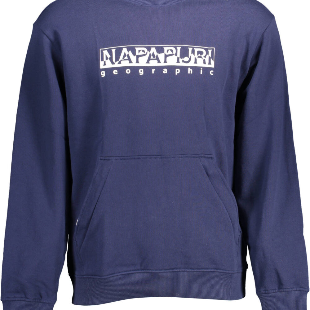 NAPAPIJRI FELPA SENZA ZIP UOMO BLU