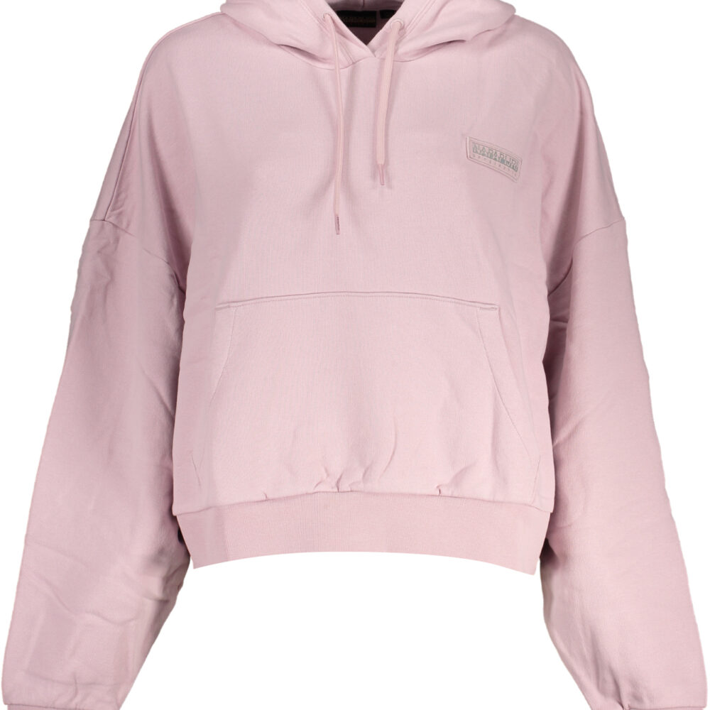NAPAPIJRI FELPA SENZA ZIP DONNA ROSA