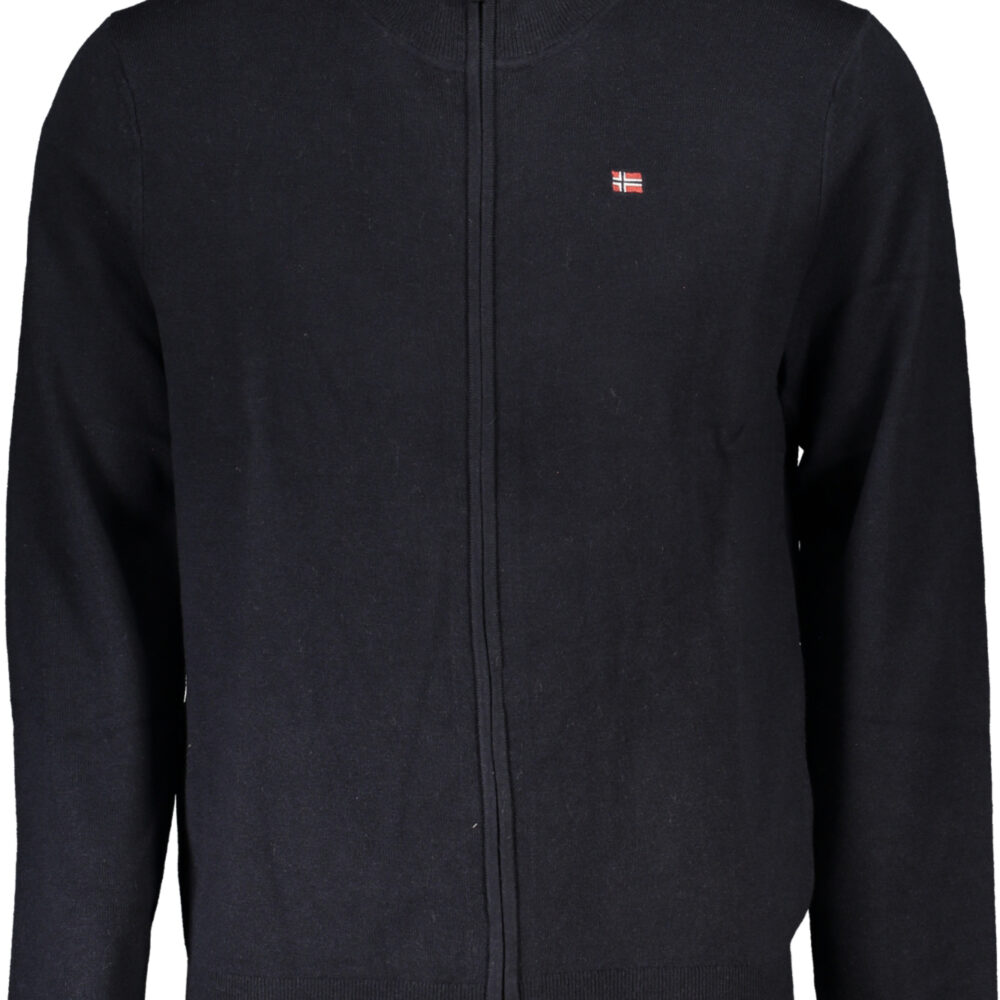 NAPAPIJRI CARDIGAN UOMO NERO
