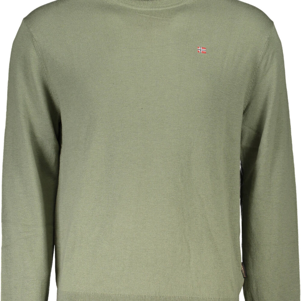 NAPAPIJRI MAGLIONE UOMO VERDE