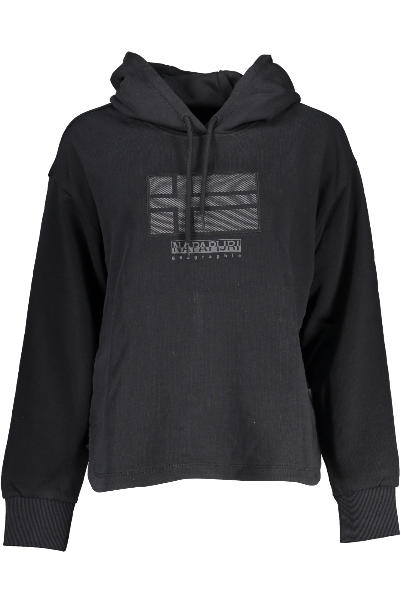 NAPAPIJRI FELPA SENZA ZIP DONNA NERO