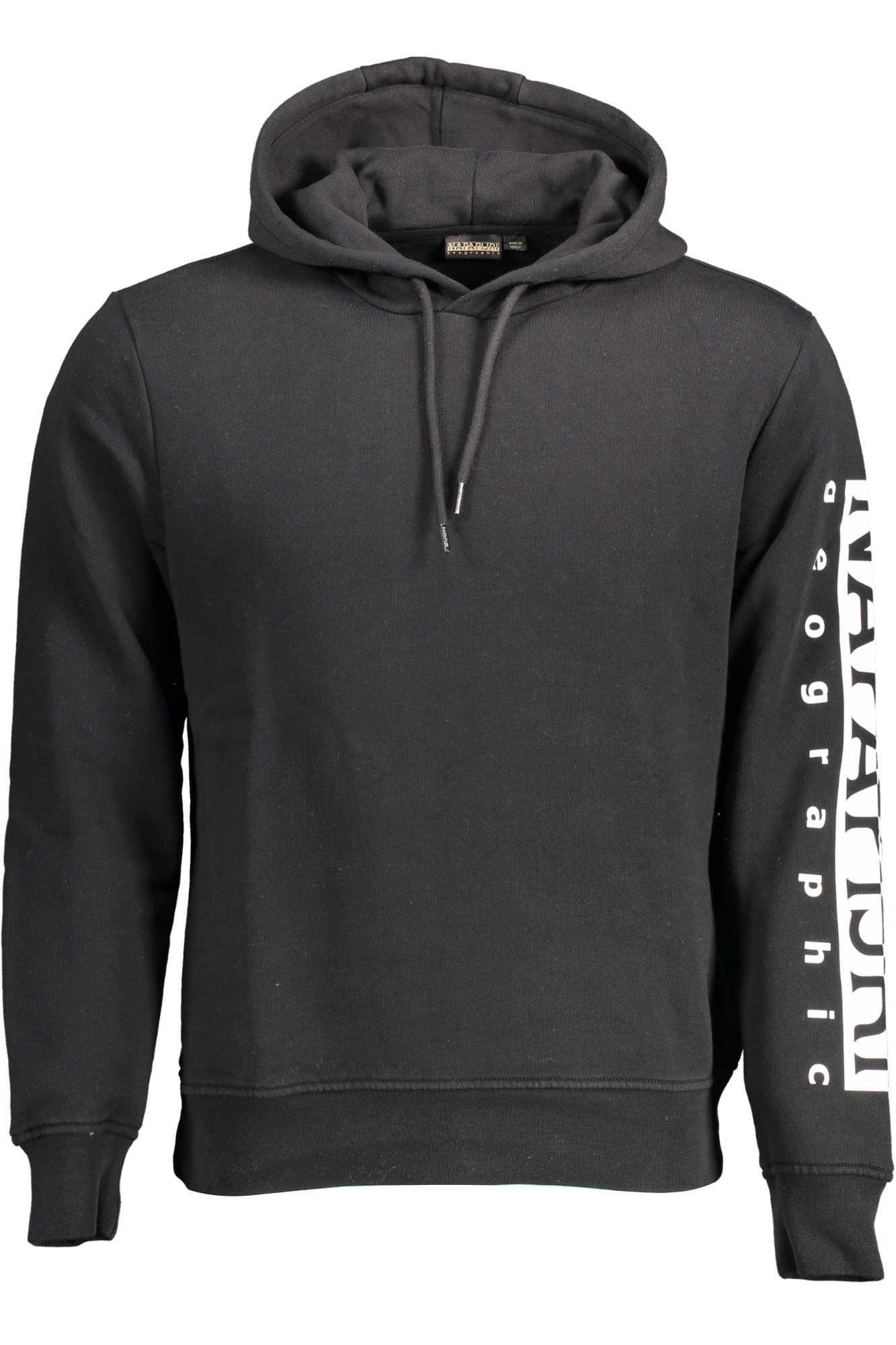 NAPAPIJRI FELPA SENZA ZIP UOMO NERO