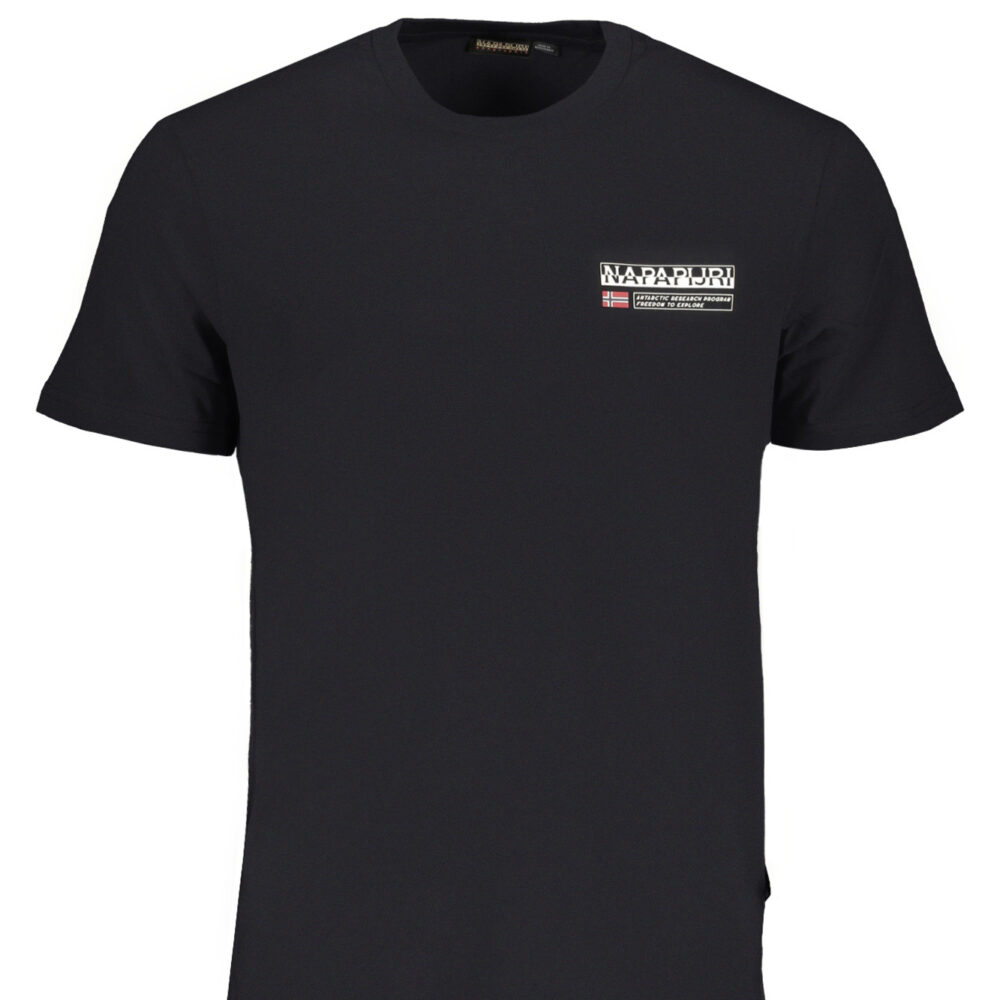 NAPAPIJRI T-SHIRT MANICHE CORTE UOMO NERO