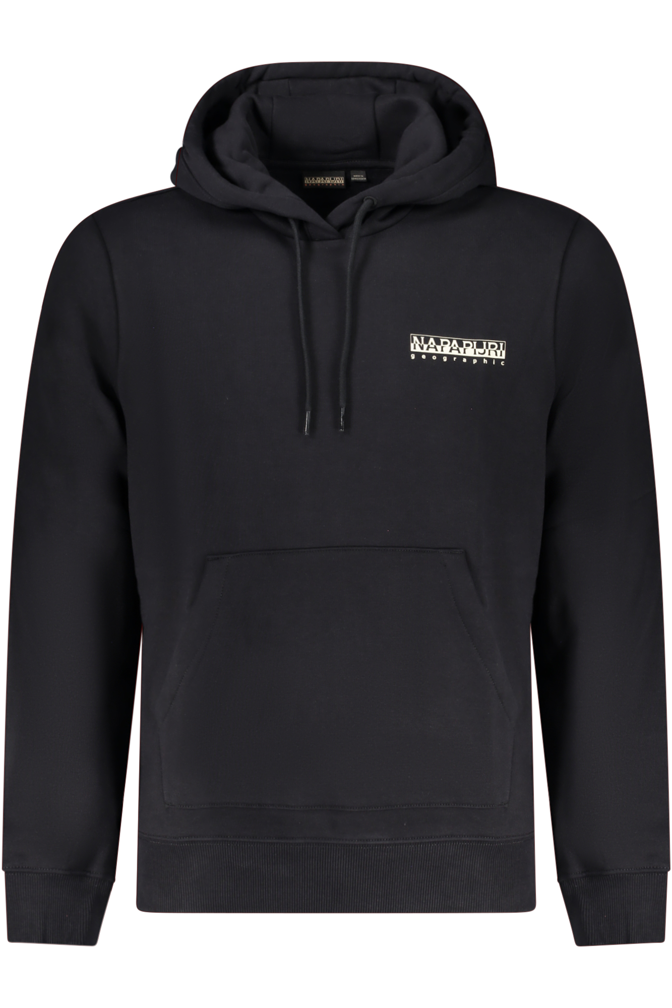 NAPAPIJRI FELPA SENZA ZIP UOMO NERO