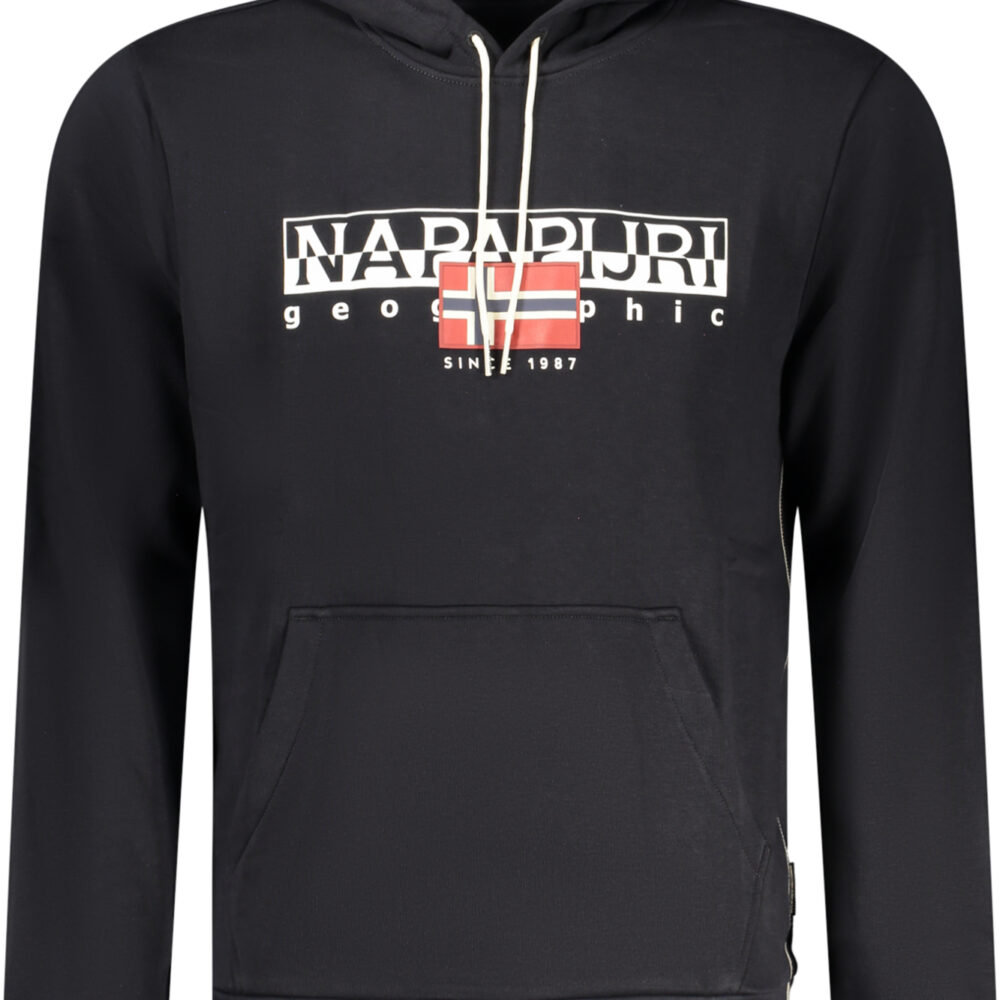 NAPAPIJRI FELPA SENZA ZIP UOMO NERO