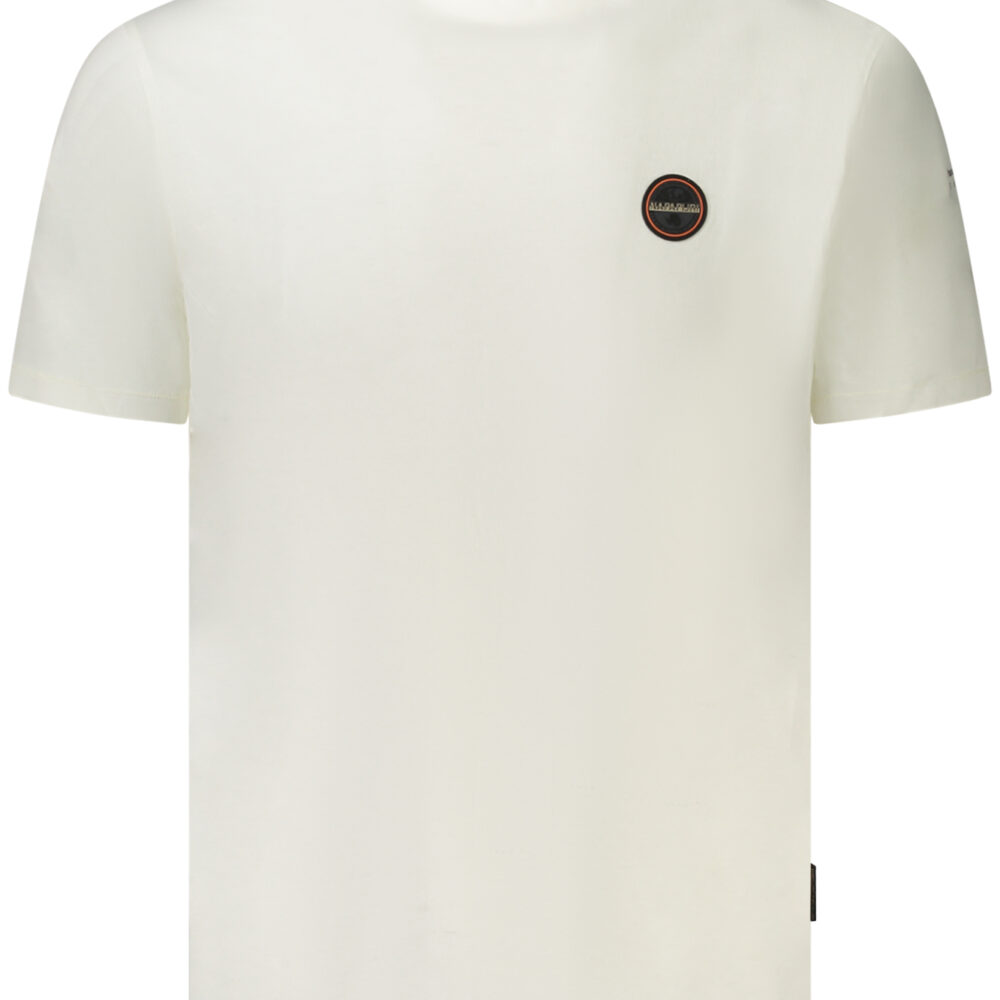 NAPAPIJRI T-SHIRT MANICHE CORTE UOMO BIANCO