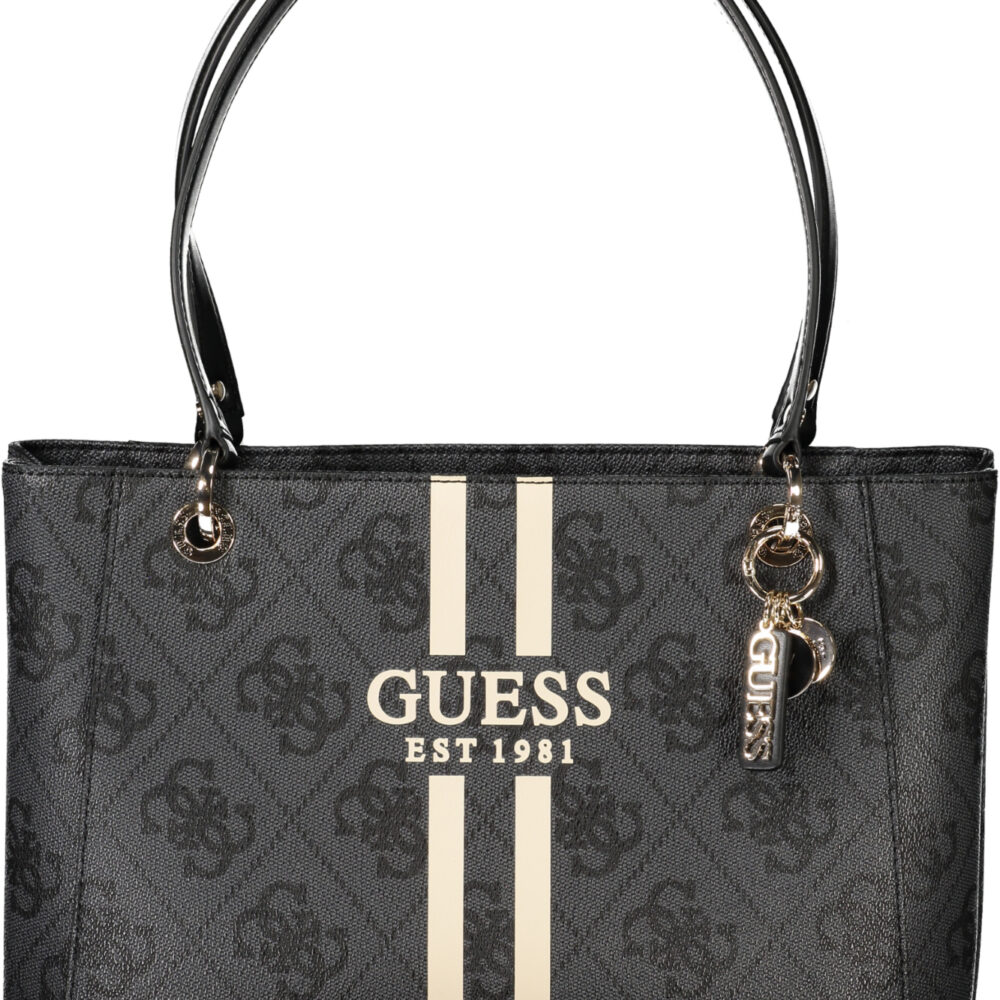 GUESS JEANS BORSA DONNA NERO