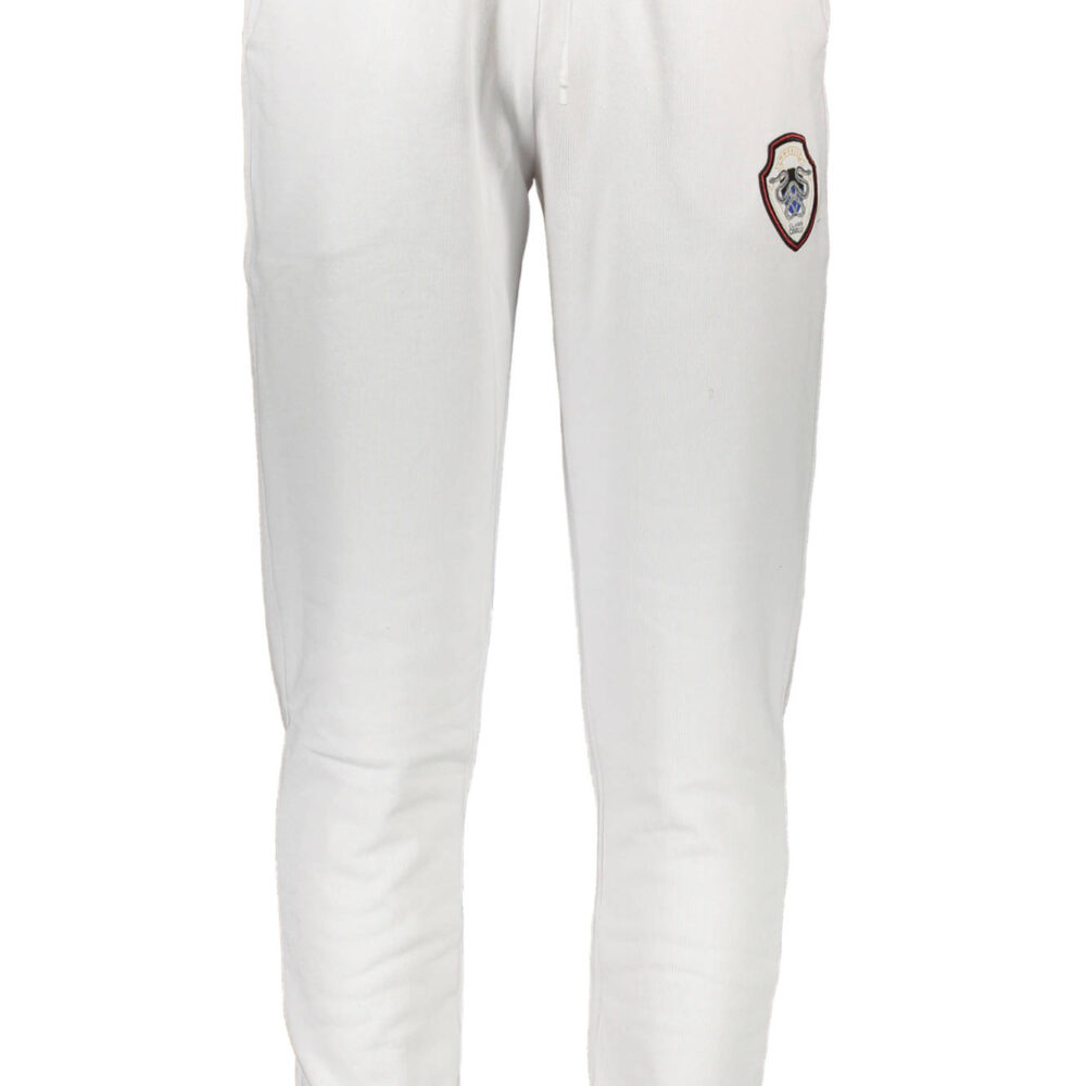 CAVALLI CLASS PANTALONE UOMO BIANCO