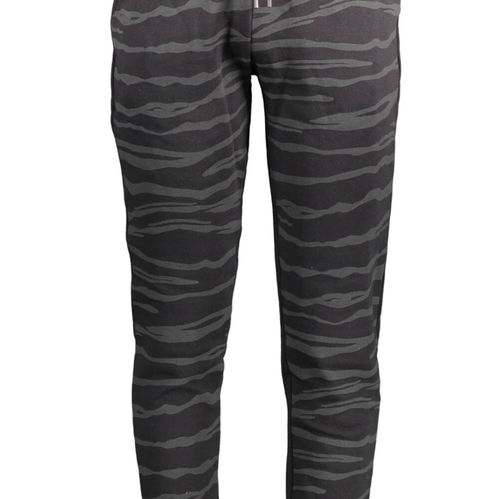 CAVALLI CLASS PANTALONE UOMO NERO